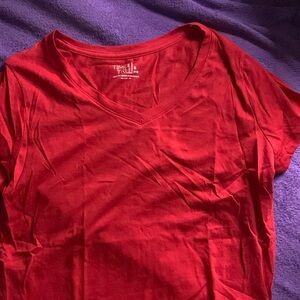 Women’s Time and Tru V-neck Tee